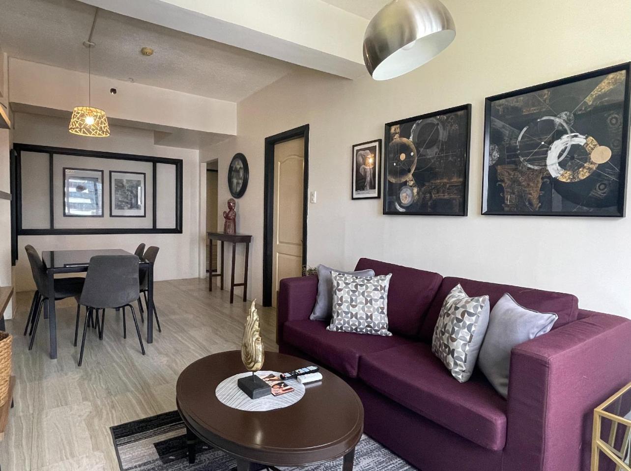 Spacious 1 Bedroom Unit Forbeswood Heights Taguig Bagian luar foto